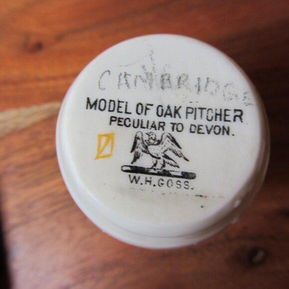 W.H. Goss crested heraldry china vintage Lynton (GC045 Grace) - Picture 6 of 7